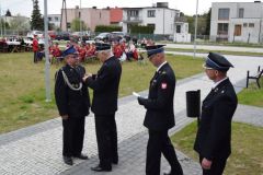 Uhonorowanie strażaków z gminy Zławieś Wielka medalami